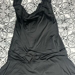 OhPolly cowl neck halter dress size 14